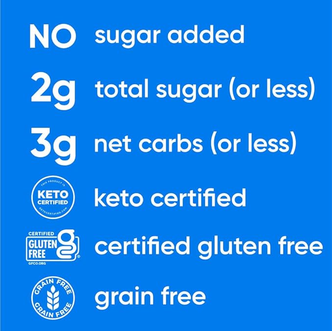 NuTrail Nut Granola Cereal, Variety Pack, No Sugar Added, Keto, Low Carb, Gluten Free, Grain Free, Healthy Breakfast 8 oz. 3 Count