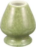 HARFINGTON Ceramic Chasen Stand 70mm Matcha Whisk Holder Teas Set Whisks Stand Traditional Matcha Tea Chasen Holder Tea Set Accessories for Tea Tasting, Matcha Green