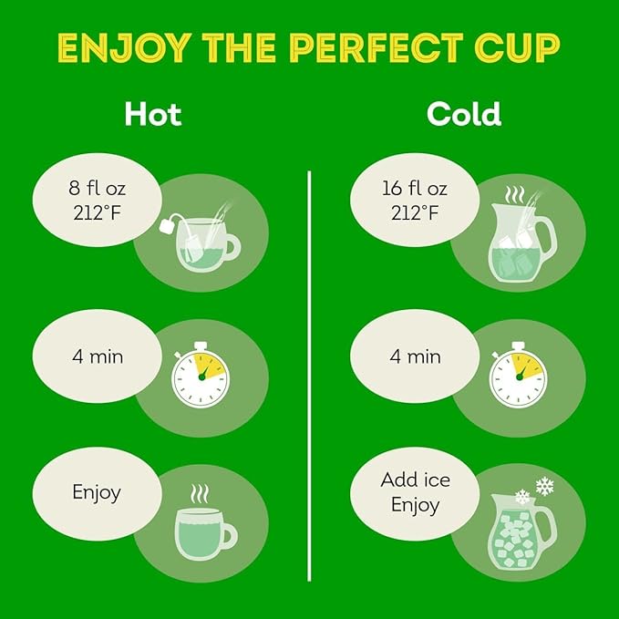 Lipton Honey Ginger Green Tea, Lemon Green Tea, & Peach Green Tea 20 CT (2ea) (Variety Pack)