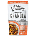 Wildway Keto Granola with Organic Ingredients | Peach Pecan | Grain-Free, Gluten-Free Cereal | Vegan, Low Carb & No Sugar Added | Paleo-Friendly, Non-GMO | Nutrient-Rich Fruit & Nut Snack | 8oz