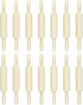 14 Pack Wood Small Rolling Pin for Kids, 7.9 Inch Kids Rolling Pin for Home Kitchen (14)