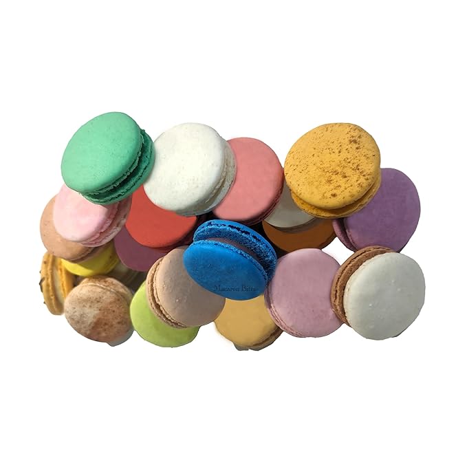 Macaron Box of 24 Assorted French Macaron Flavors