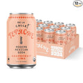 De La Calle Tepache - Grapefruit Lime - Modern Mexican Soda - Craft Fermented Pineapple Sparkling Beverage - Certified Organic, Antioxidant Rich, Non-Alcoholic, Healthy Soda, Low Sugar, Low Calorie, Non-GMO