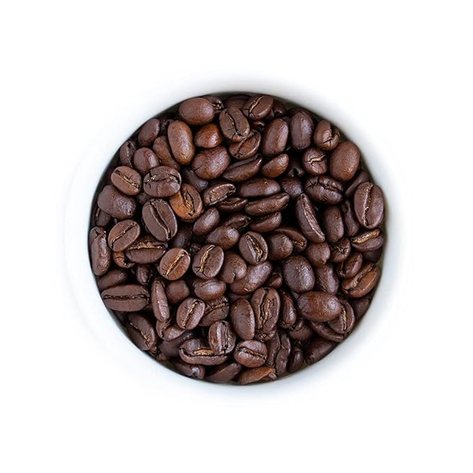 Fresh Roasted Coffee, Organic Drago Café Blend | USDA Organic, Kosher | Medium Roast 12 oz Whole Bean