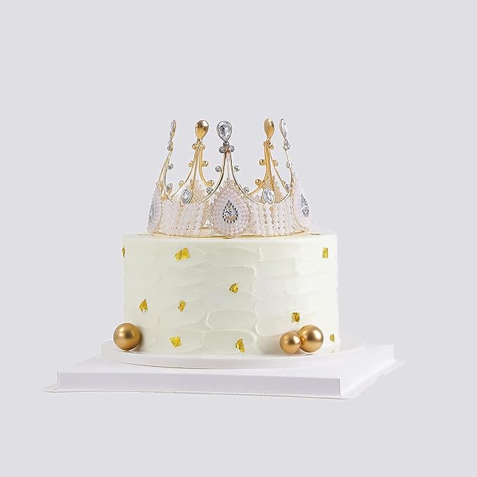 XININSUN 2Pcs Large Cake PET Clear Box, 10" X 10" X 9" with ribbon and pre-folded lid, for 8" cake packing carry, baking cookie display, Carry Tall Layer Gift, Festive Gift Box -White