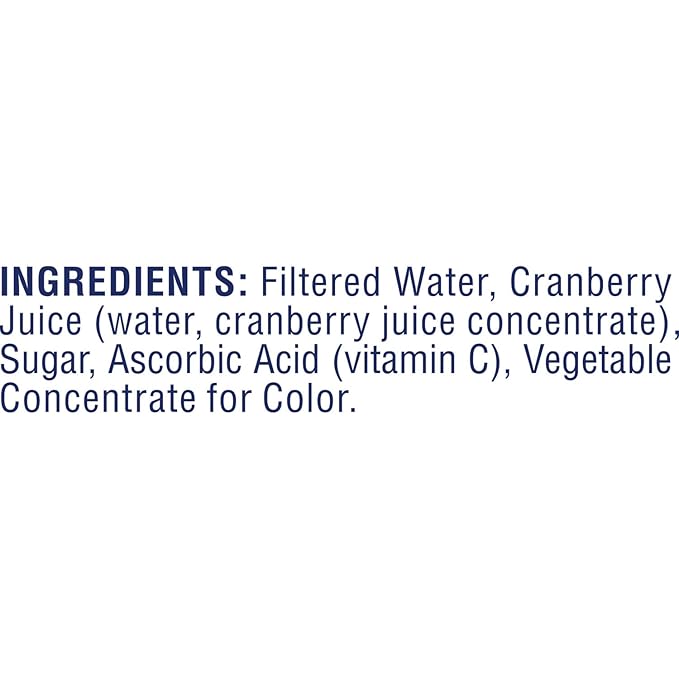 Ocean Spray Cranberry Juice Cocktail, 7.2 oz Cans (Pack of 24)