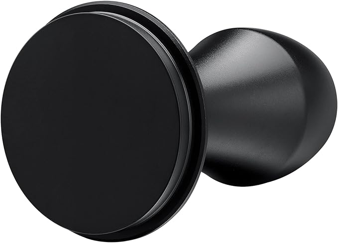 Normcore 58mm Espresso Coffee Tamper V4 - Spring Loaded Tamper With Titanium PVD Coating Flat Base -15lb / 25lb / 30lbs Replacement Springs