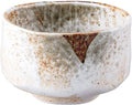 Japanese Traditional Handcrafted Mino Matcha Chawan Tea Bowl Cup Ceremony Tableware Pottery (Yuki Shino)
