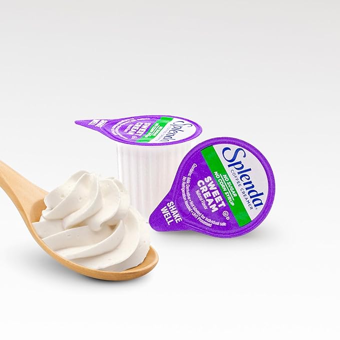 SPLENDA Single Serve Coffee Creamer Cups, Sugar Free Sweet Cream, 180 Count