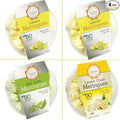 4 Pack Krunchy Melts Original Meringue Cookies | Sweet & Sour 4-Pack | 2 Lemon, Key Lime, Lemon Crush | Only 80-90 Calories Per Serving | Low Fat/Fat Free, Gluten Free, Dairy Free (4 Oz)