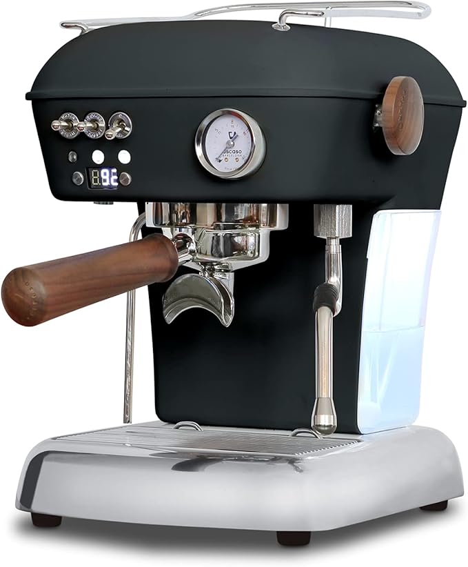 Ascaso Dream PID, Programmable Home Espresso Machine w/Volumetric Controls, 120V (Anthracite)