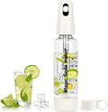 Portable Soda Siphon, 1L Travel Sparkling Water Maker Machine for Home & Outdoor, Carbonated Water Soda Streaming Machine, Soda Maker for Cocktails or Fizzy Drink, 8 gram CO2 Cartridges(Not Included)