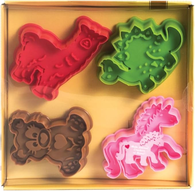 Mrs. Anderson’s Baking Animal Cookie Cutters, BPA Free, Set of 8