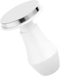 Normcore 53.3mm Espresso Coffee Tamper V4 - Spring Loaded Tamper With Stainless Steel Flat Base - Non-stick coating White - 15lb / 25lb / 30lbs Replacement Springs - Anodized Aluminum Stand