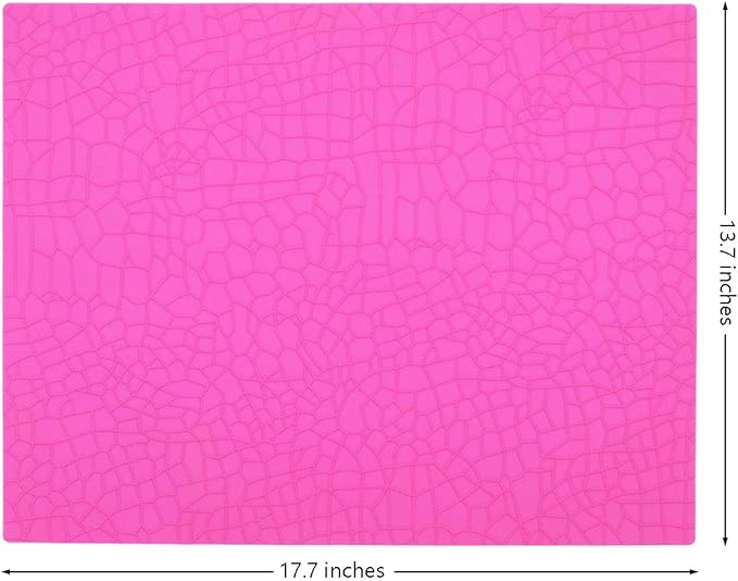 Embossing Lace Fondant Molds,Cake Fondant Impression Mat, Silicone Molds for Cake Decorating