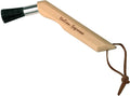 Redecker Natural Pig Bristle Curved Espresso Maker Brush with Oiled Beechwood Handle, 6-5/8-Inches