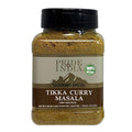 Pride of India – Tikka Curry Masala Seasoning Spice – Gourmet Curry Mix – Ideal for Vegetarian and Meat Dishes – Natural & GMO Free – Easy To Use - 7 oz. Medium Dual Sifter Jar