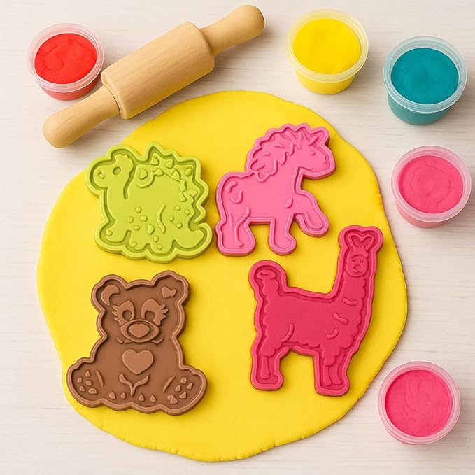 Mrs. Anderson’s Baking Animal Cookie Cutters, BPA Free, Set of 8