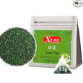XIEJINJI Green Tea, 3.2g*40 Tea Bags, Whole Leaf Tea, No Sugar - No Additives, see-through compostable teabags