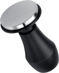 Normcore 49mm Coffee Tamper V4.1 with Click Sound Feedback, Spring Loaded Tamper With Stainless Steel Flat Base, Compatible with 49mm Espresso Machine Portafilter, Black