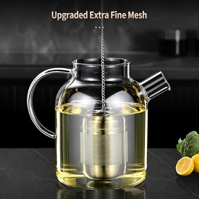 316 Stainless Steel Tea Infuser for Loose Tea & Spice Infuser for Cooking, Extra Fine Mesh Tea Strainers, Steeper for Brew Tea, Spices & Seasonings (1 Pack - Small)