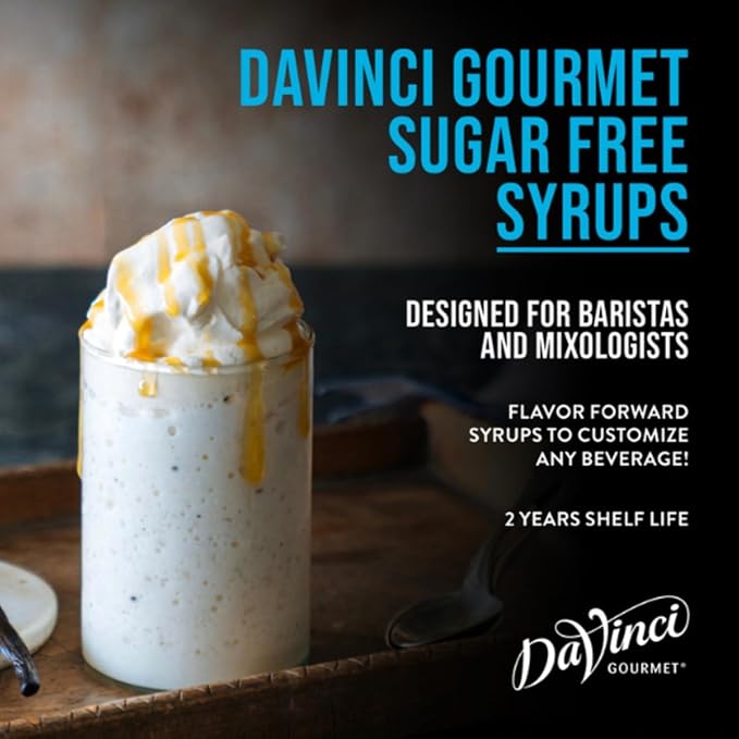 DaVinci Gourmet Sugar-Free Gingerbread Syrup, 25.4 Fluid Ounce (Pack of 2)