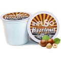 InfuSio Hazelnut Coffee Pods, Single Serve Coffee Pods for Keurig K Cups Brewers - Premium Roasted 96 Count
