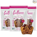 GoNanas Chocolate Chip Oat Flour Banana Bread Mix, Suitable for Plant Based Vegan Diets, Gluten Free Dairy Free Snacks, Healthy Snacks For Adults, Muffin Mix, Nut Free, Cupcakes Dessert, NON-GMO, 3pk