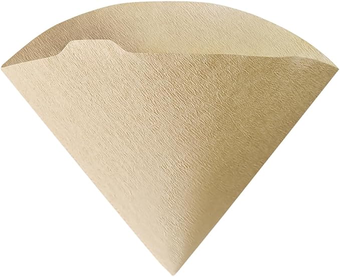 Hario V60 Paper Coffee Filter, Size 01, Natural, 100ct