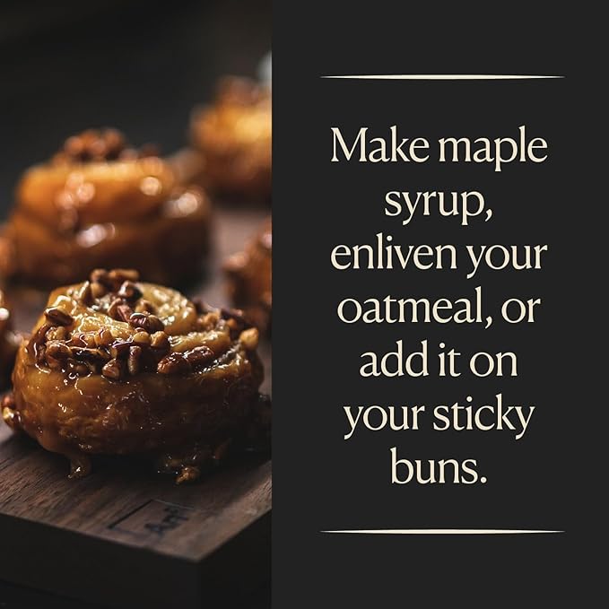 Cook's, Organic Maple Extract, Premium Maple Sap from Vermont's Finest Maple Trees, 128 Ounces (1 Gallon)