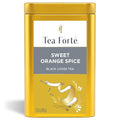 Tea Forte Sweet Orange Spice Premium Loose Leaf Caffeinated Black Tea Blend Canister, Makes 35-50 Cups