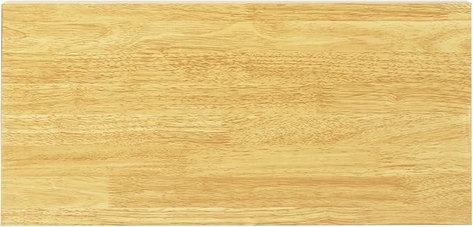 Butcher Block Countertop | 24x12in Wood Board Countertop | DIY Washer Dryer/Island/Kitchen countertop | Counter top Cutting Board | 1102lbs Load Capacity | Wood Color | NO Base Legs