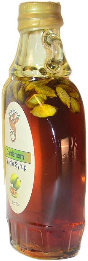 Dragonwood Spiced Maple Syrup (8 Fl Oz (Pack of 1), Cardamom)