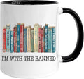 Gifts For Book Lovers, Book Lovers Gifts For Women, Book Themed Gifts for Teacher, Librarian Mug for Women, Christmas Gifts for Book Lovers Bookworm, Book Accessories, 11oz Coffee Mug