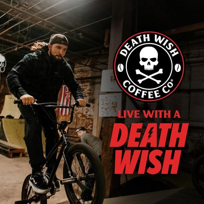Death Wish Coffee, Espresso Roast Single Serve Coffee Pods - Fair Trade and Organic (10 Count)