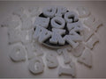 ESEDAGE 2.5 Inch 26 Pack English Alphabet Silicone Mold for Resin Casting - Capital Letter Mold