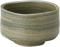 Japanese Traditional Handcrafted Matcha Chawan Tea Bowl Cup Ceremony Tableware Pottery (Fukamidori)