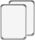 Baking Sheet Cookie Sheet Set of 2, Umite Chef Stainless Steel Baking Pans Tray Professional 16 x 12 x 1 inch, Non Toxic & Healthy, Mirror Finish & Rust Free, Easy Clean & Dishwasher Safe