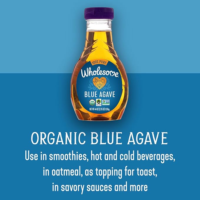 Wholesome FT Organic Blue Agave 23.5oz, 1-Pack