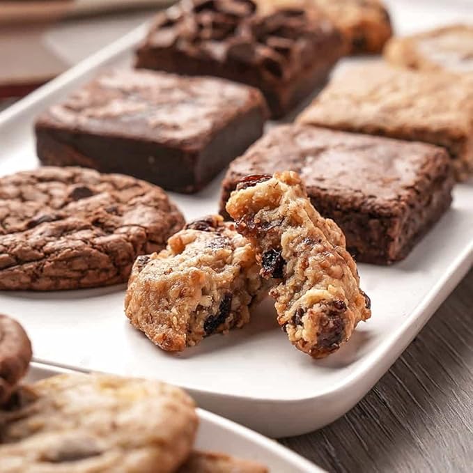 Broadway Basketeers Condolence Sympathy Gift Baskets, Fresh Baked Assorted Brownies & Cookies Gift Box, Individually Wrapped Desserts Care Package for Condolences, Memorial, Remembrance