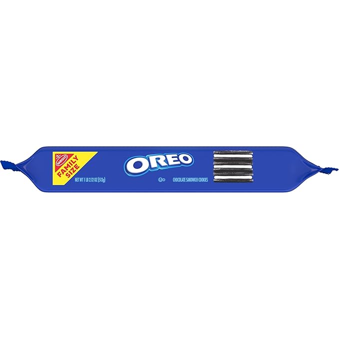 OREO Chocolate Sandwich Cookies, Family Size, 12 - 18.12 oz Packs