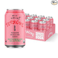 De La Calle Tepache - Watermelon Jalapeño - Modern Mexican Soda - Craft Fermented Pineapple Sparkling Beverage - Certified Organic, Antioxidant Rich, Non-Alcoholic, Healthy Soda, Low Sugar, Low Calorie, Non-GMO
