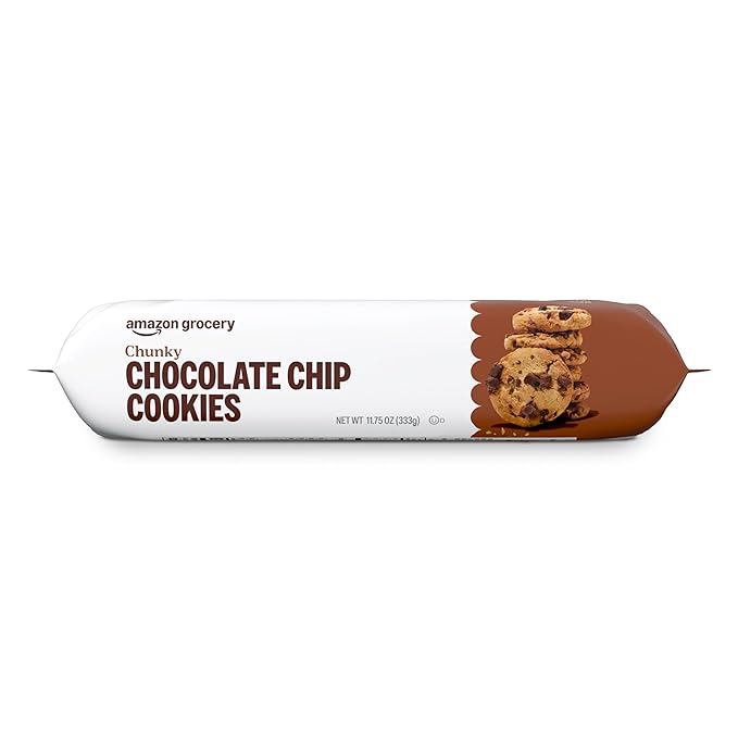 Amazon Grocery, Chunky Chocolate Chip Cookies, 11.75 Oz (Previously Happy Belly, Packaging May Vary)