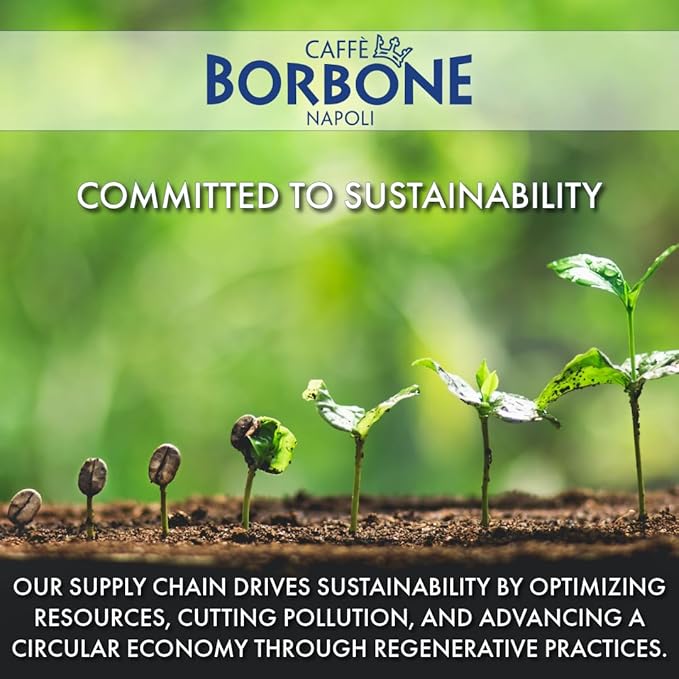 Caffe Borbone Aluminum Coffee Pods Compatible with Nespresso Original Machines, Espresso Intenso, Medium Roast, Full-Bodied and Strong, Genuine Italian Coffee - NOT compatible with Vertuo - 100 Count