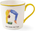 Spode Kit Kemp 12oz Doodle Mug | Mind Over Matter- Unique Doodle Pattern | Fine China | Dishwasher Safe | For Coffee and Tea | Ideal Celebration Gift | Home or Office Use