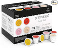 Bestpresso Coffee, Variety Pack Single Serve K-Cup Pods, 96 Count. Includes Breakfast, Colombian, Donut and Italian (Compatible With 2.0 Keurig Brewers) 8 Packs Of 12 Cups