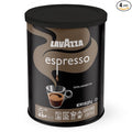 Lavazza Espresso Ground Coffee, Medium Roast, 100% Arabica, 8 oz Tin (Pack of 4)