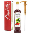 Amoretti - Raspberry Lime Beverage Infusion, 94 Servings Per Bottle (750 ml) - Drink Mix & Water Enhancer with Pump for Flavoring Cocktails, Waters, Teas, and other Beverages, Preservative Free