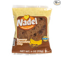 Nadel - NATURALLY DELICIOUS BANANA CHOCOLATE CHIP CAKE SLICES (12 Pack) Sweet Breads & Cakes, Back to School lunch snack, breakfast bar