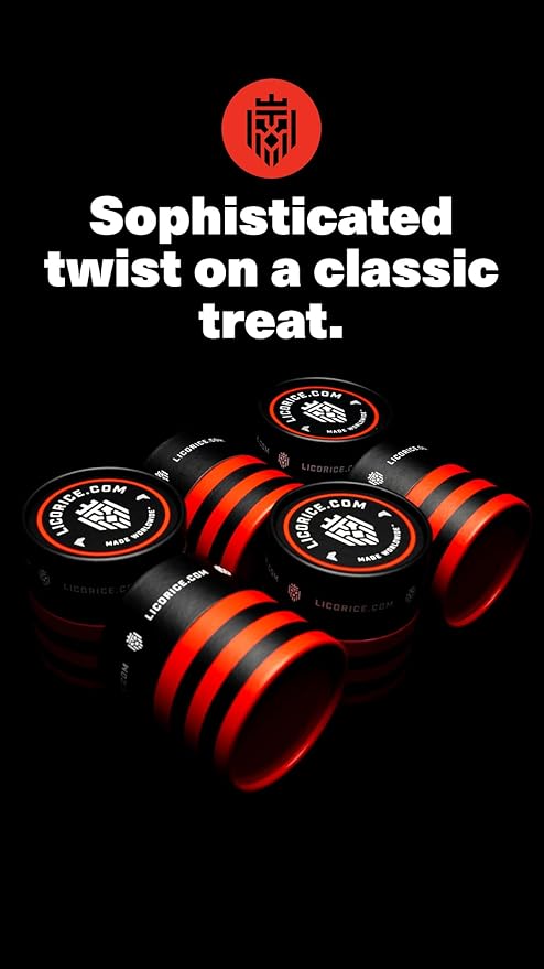 Licorice.com | Candy Gift Box | Soft & Chewy Black Licorice Trio | Australian Sweet & Rich Black Authentic Licorice Spirals & Pillows | Great Gift Idea for Holidays and Birthdays | Pack of 3